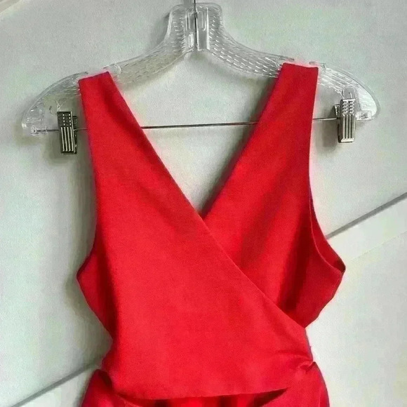 ABS collection Red Romper  size 2 - Picture 4 of 7